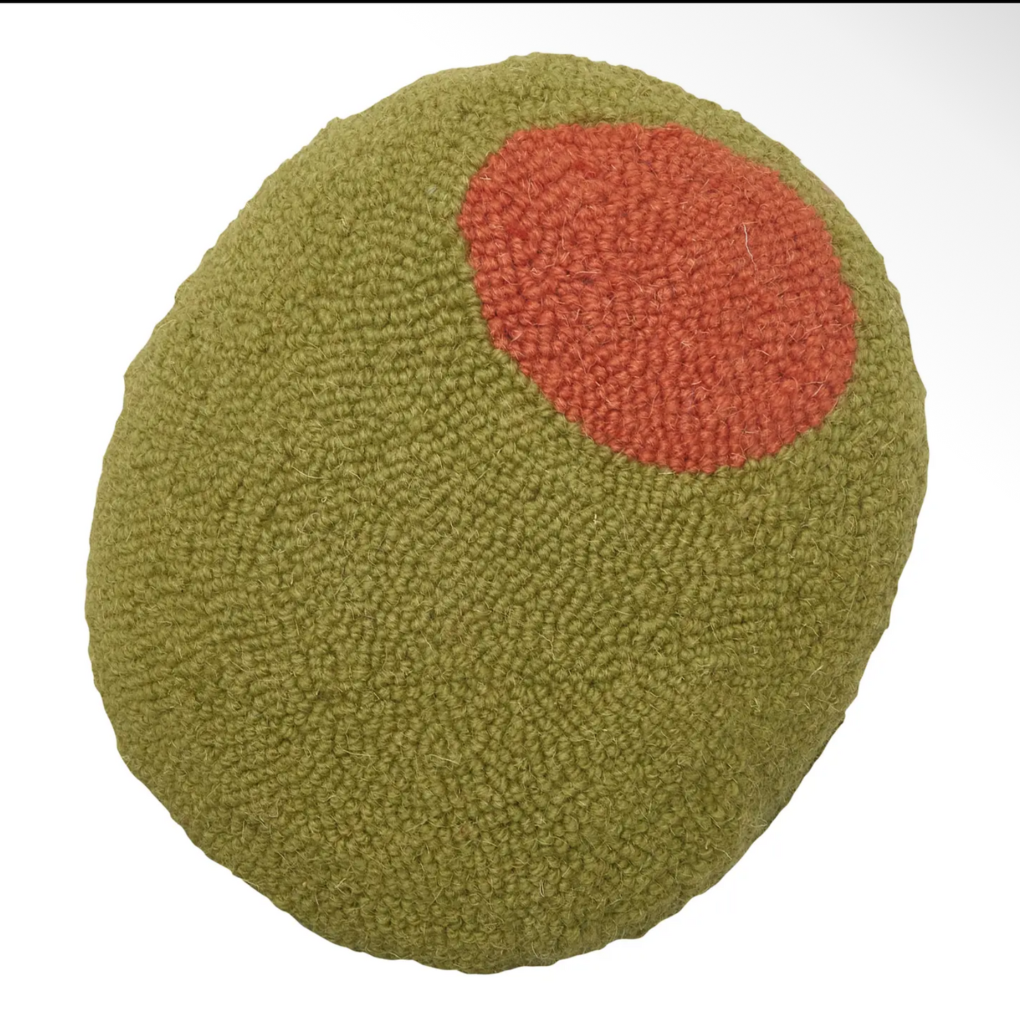 Olive Shaped Hook Pillow