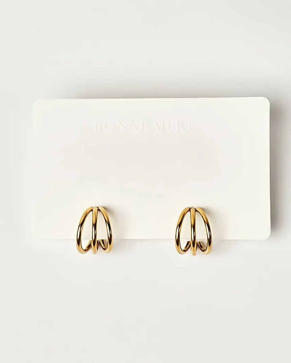 Bonne Mere Grace Hoop Earrings