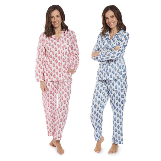 Petal Party Cotton Printed Pajamas