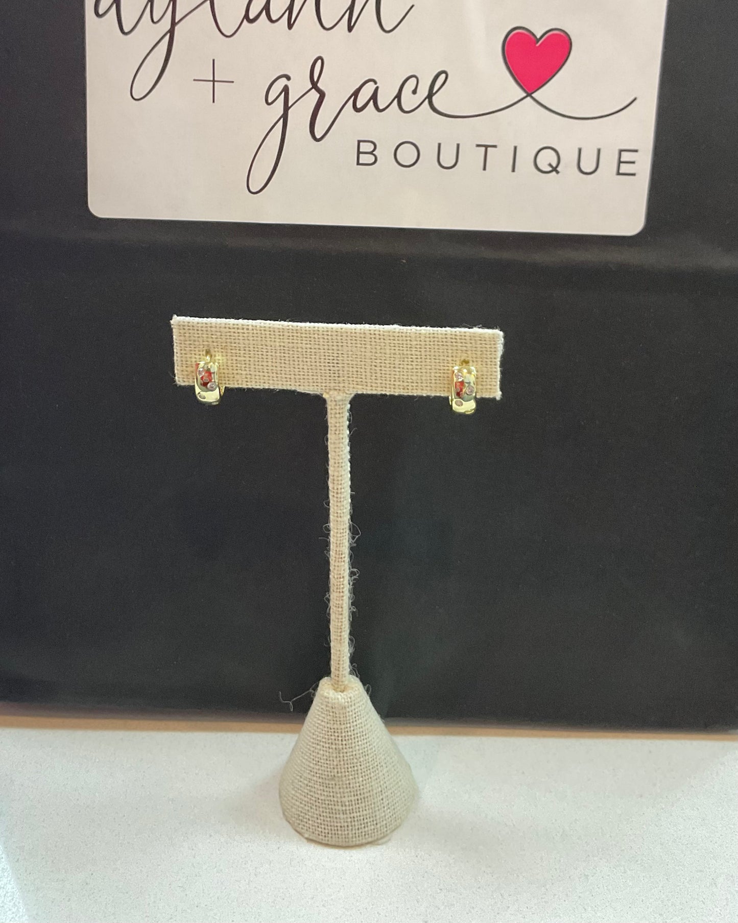 D+G Small Huggie Earrings