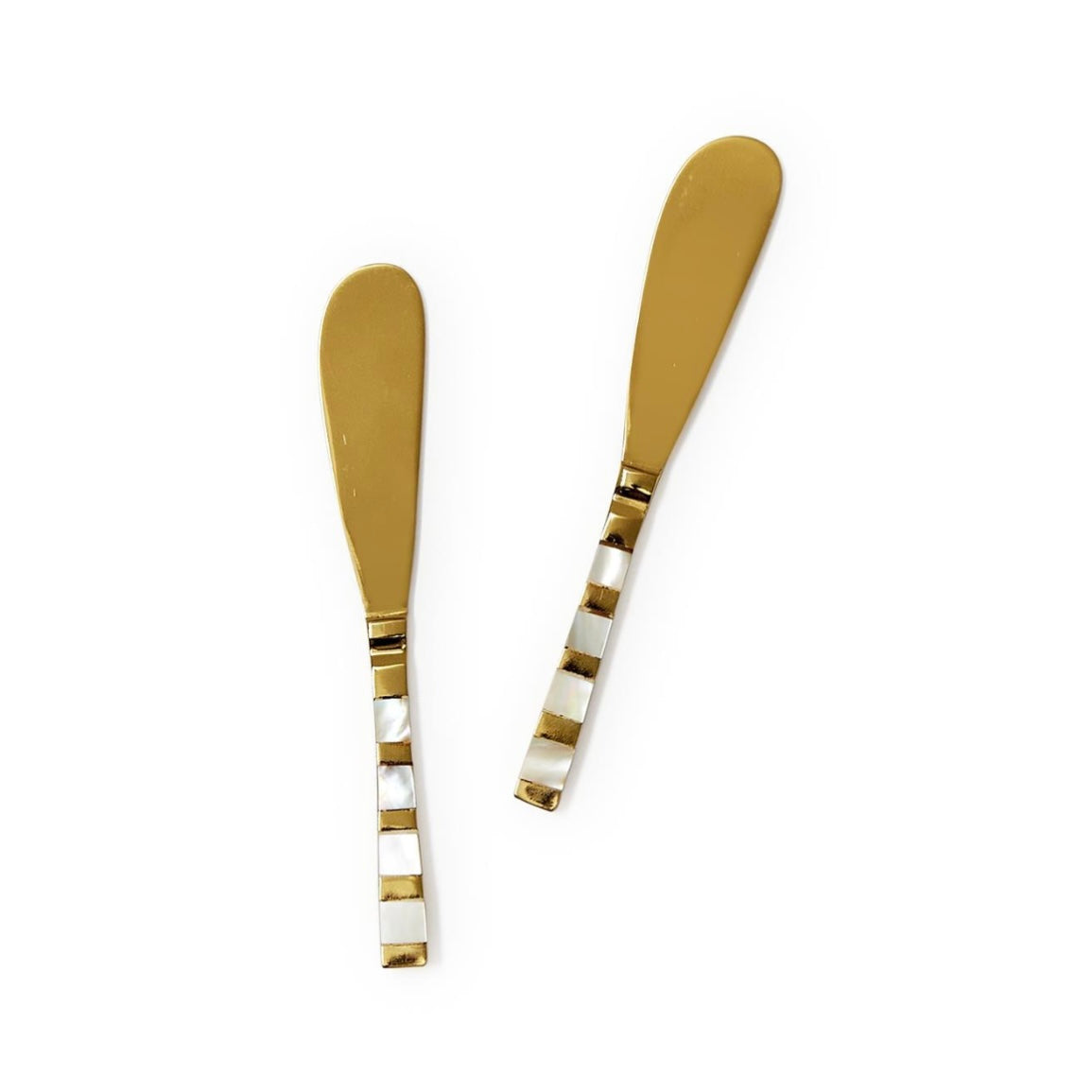 Two's Company Mother of Pearl Spreaders
