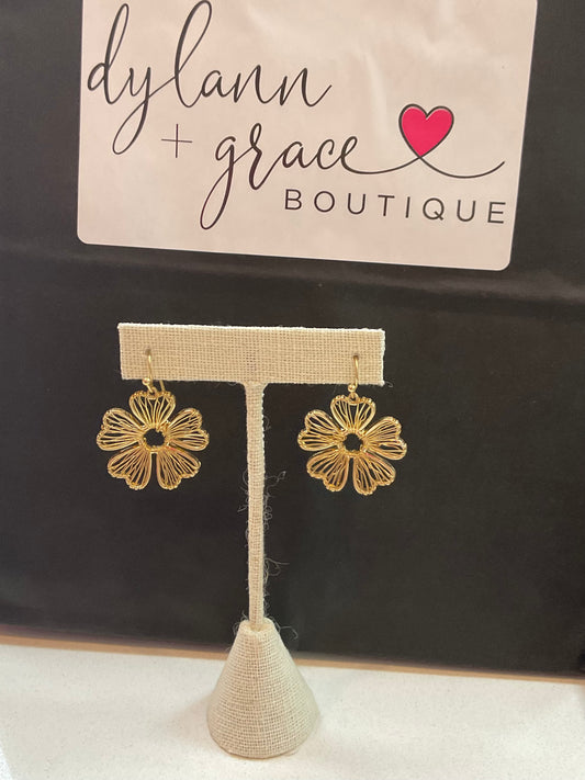 D+G Flower Earring