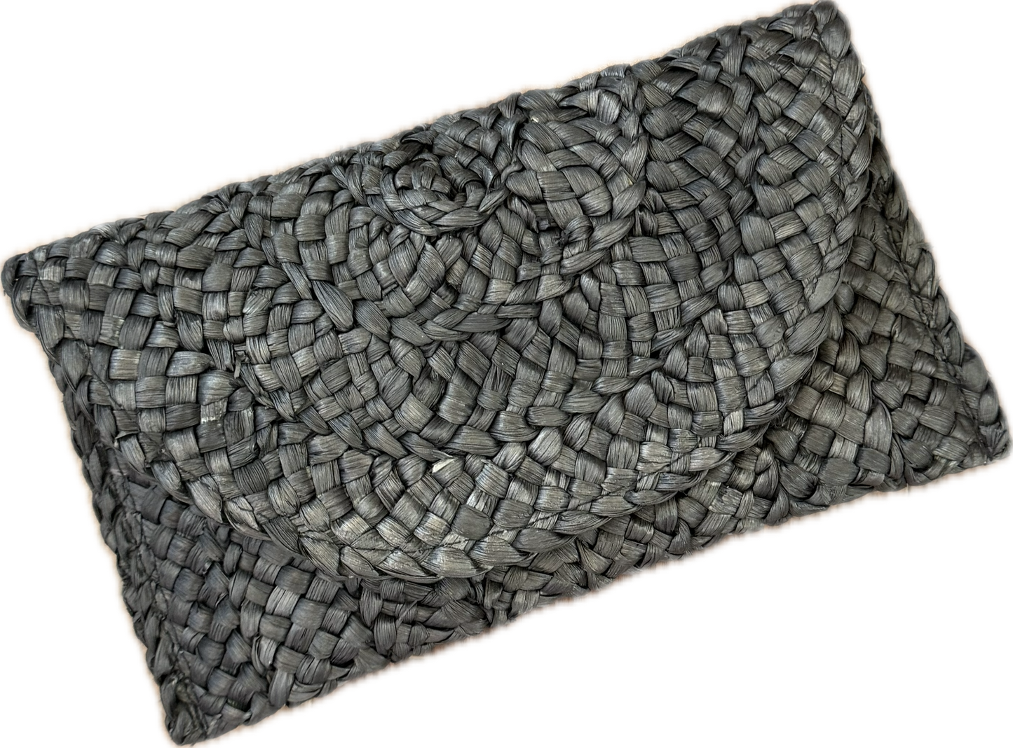 Woven Straw Handbag Clutch