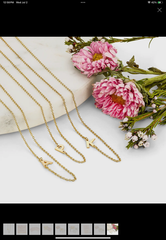 Initial Necklace