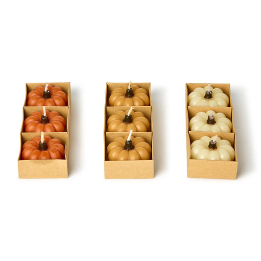 Mini Pumpkin Candles