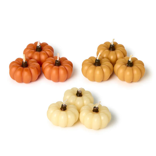 Two's Company Mini Pumpkin Candles