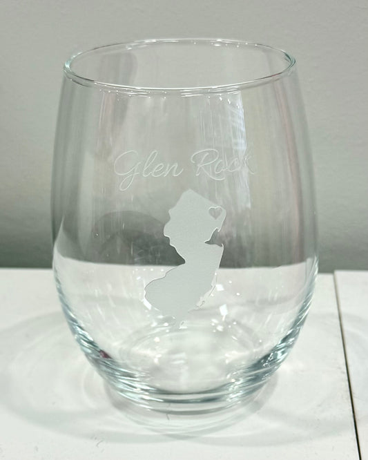 Glen Rock Stemless Wine Glass