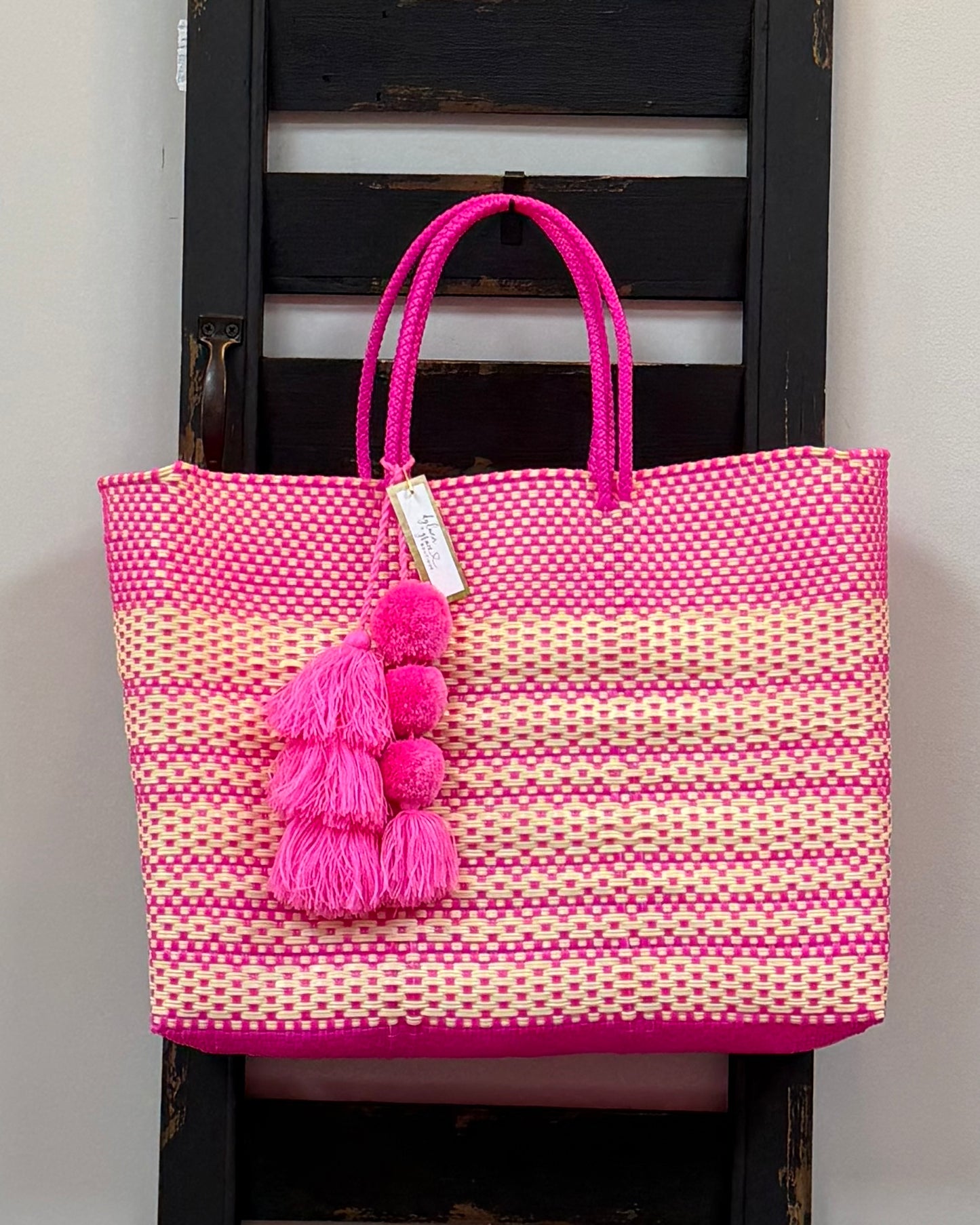 Playa Woven Large Tote Bags