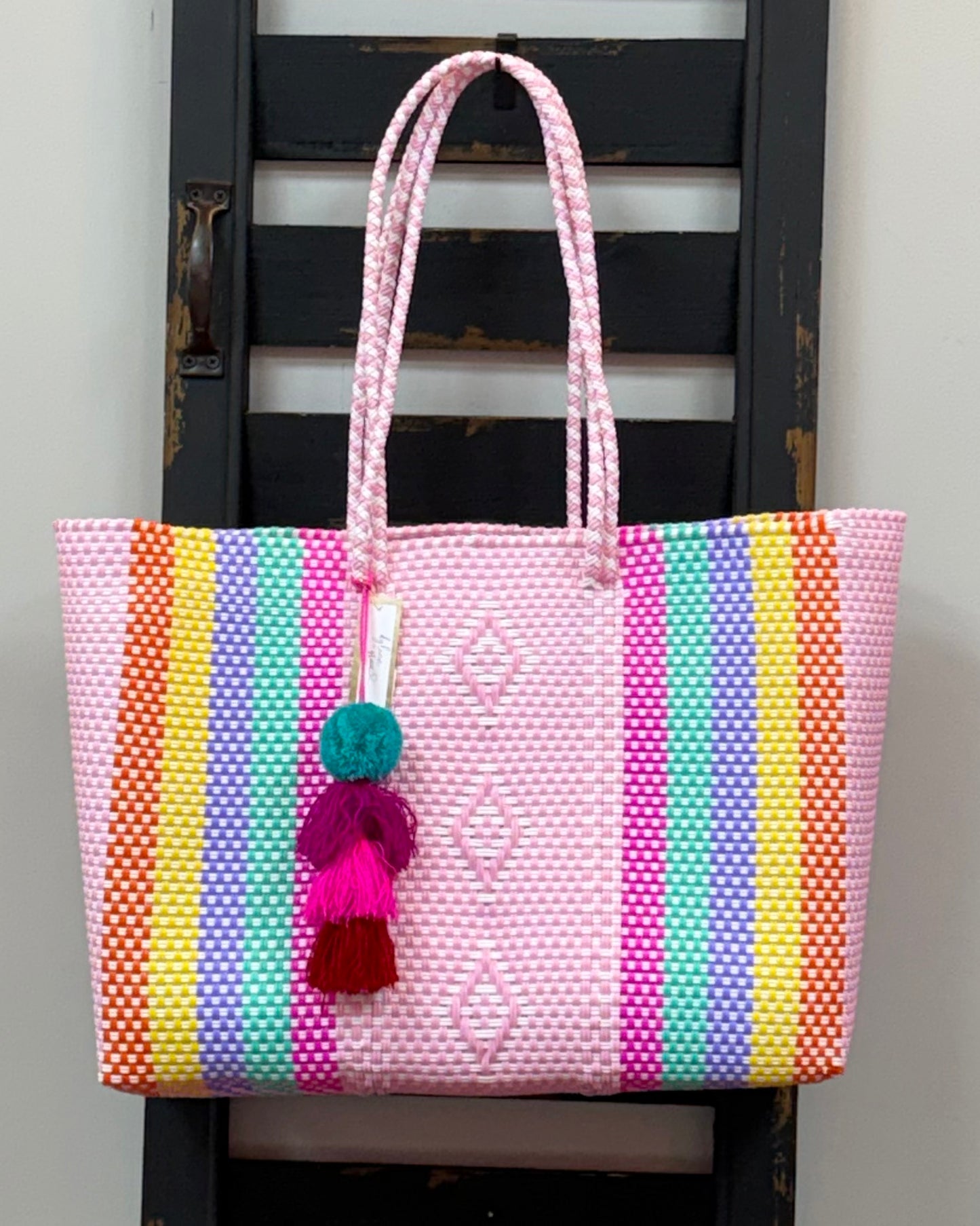 Playa Woven Large Tote Bags