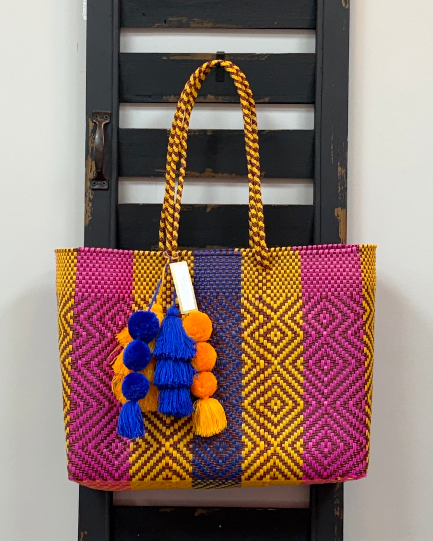 Playa Woven Large Tote Bags