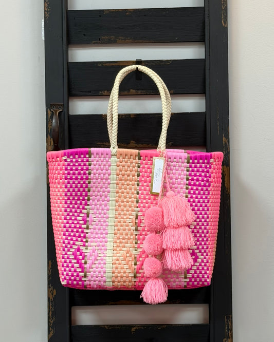 Playa Woven Small Tote Bags