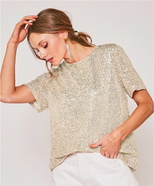 Swift Sequin Top