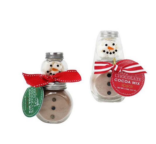 Mini Snowman Jar Cocoa Set