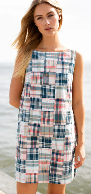Marea Madras Shift Dress