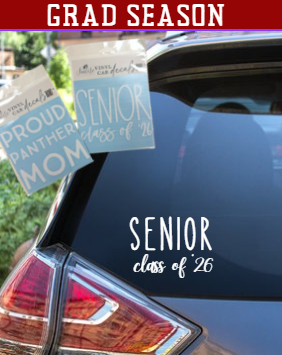 Panther Mom/Class of 2026 Decal
