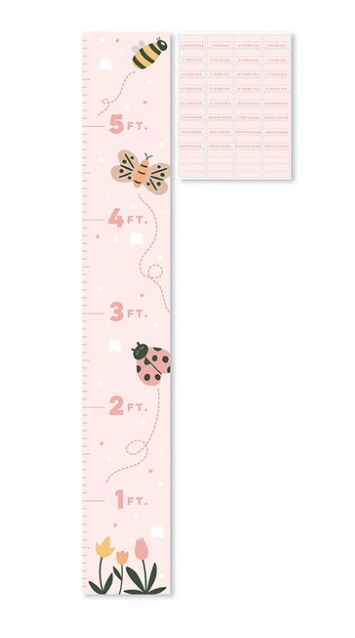 Baby Growth Chart with Stickers