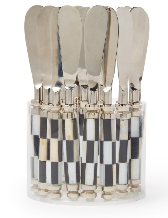 Two's Company Checkered Spreaders