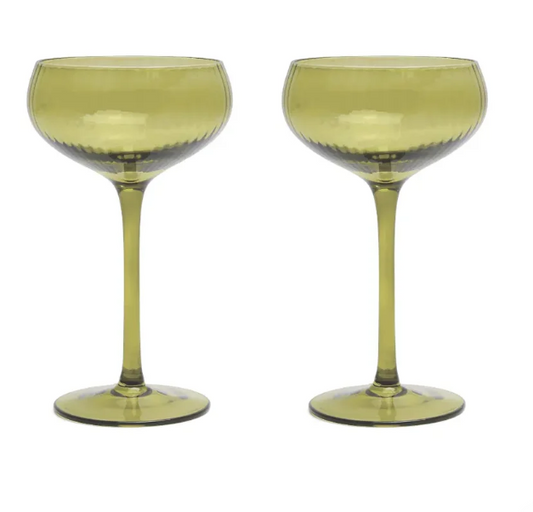 The Lou Coupe Glass Set