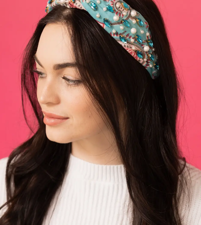 Floral Print Headband