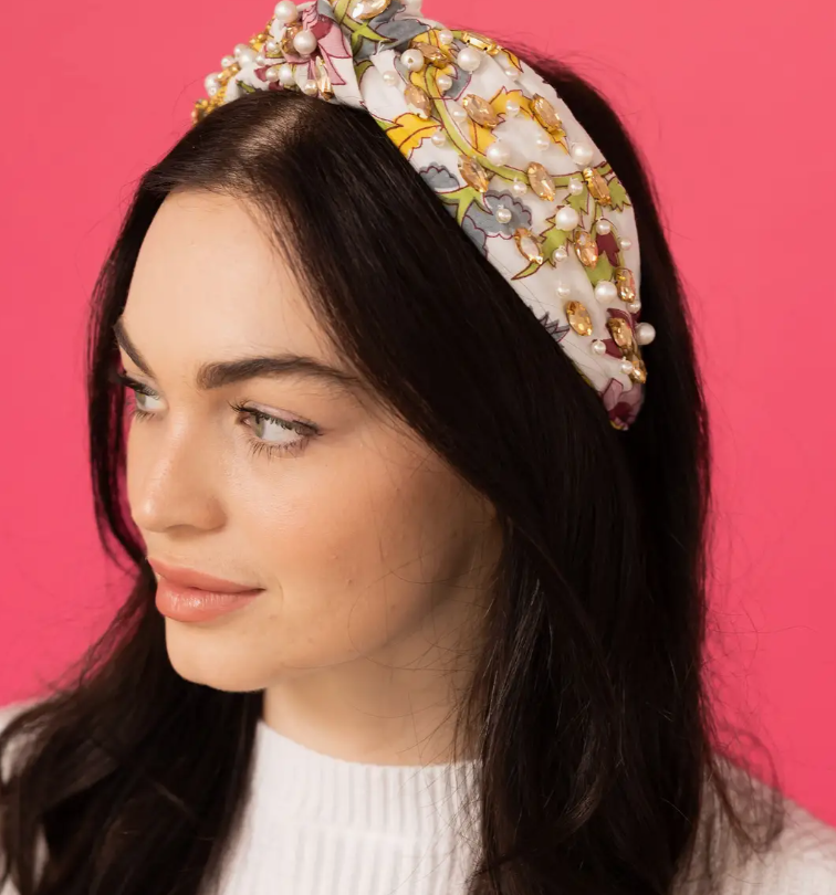 Floral Print Headband