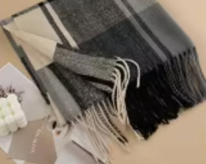 D+G Plaid Scarf