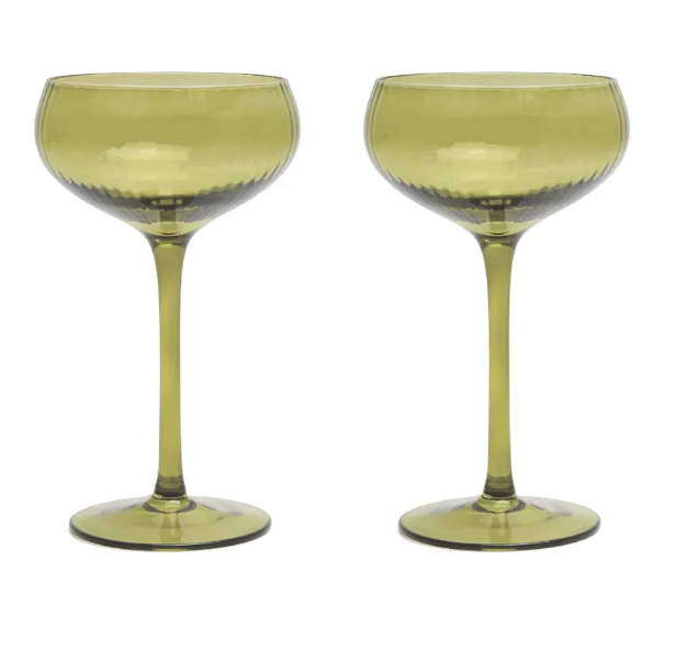 The Lou Coupe Glass Set