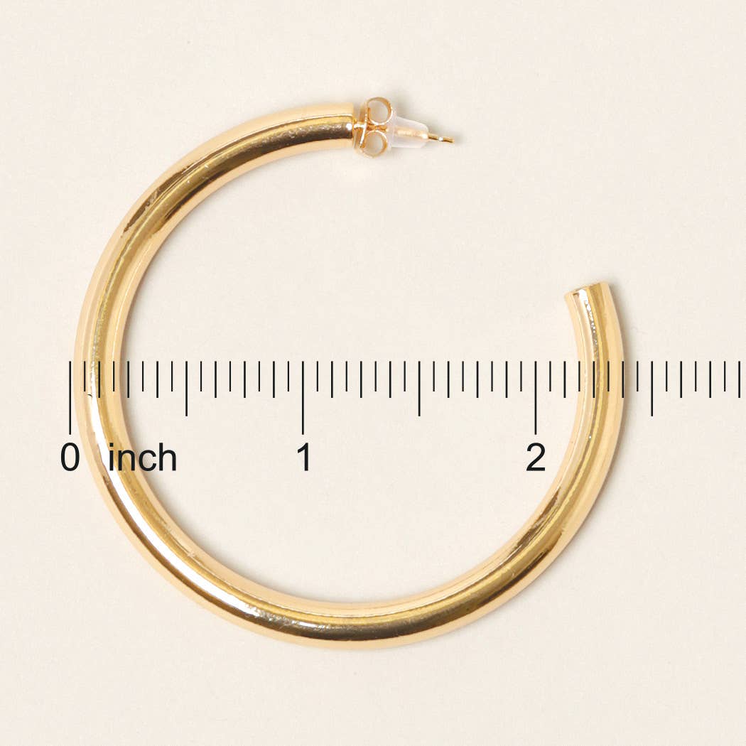 Gold Hoop Earrings