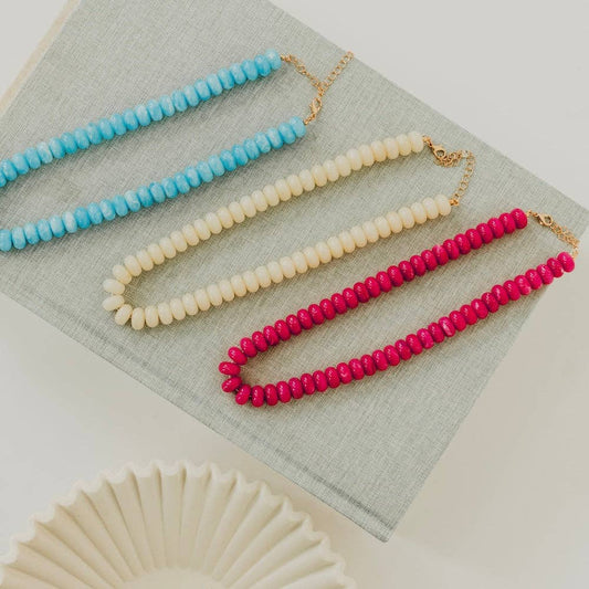 Donut Bead Necklace