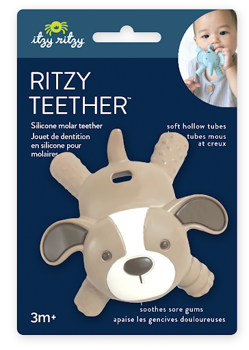 Puppy Ritzy Teether™ Baby Teether