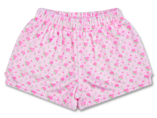 Pretty in Pink Plush Shorts