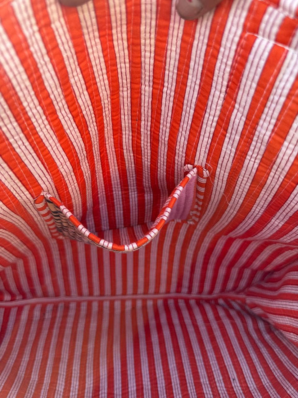 Tiger Print Velvet Large Tote