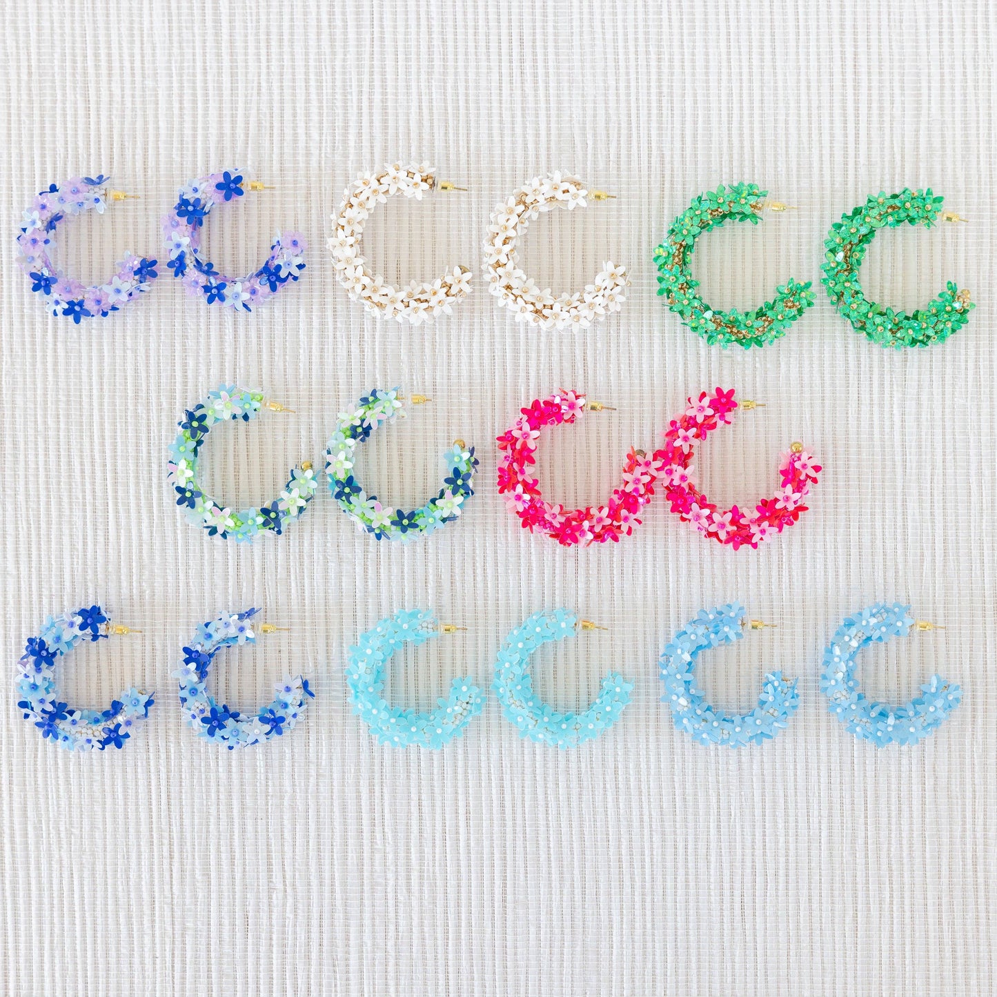 Flower Hoops