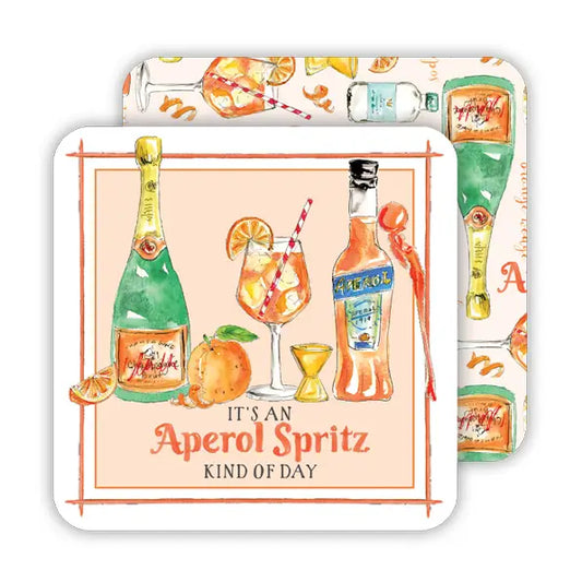 Aperol Spritz Square Coaster