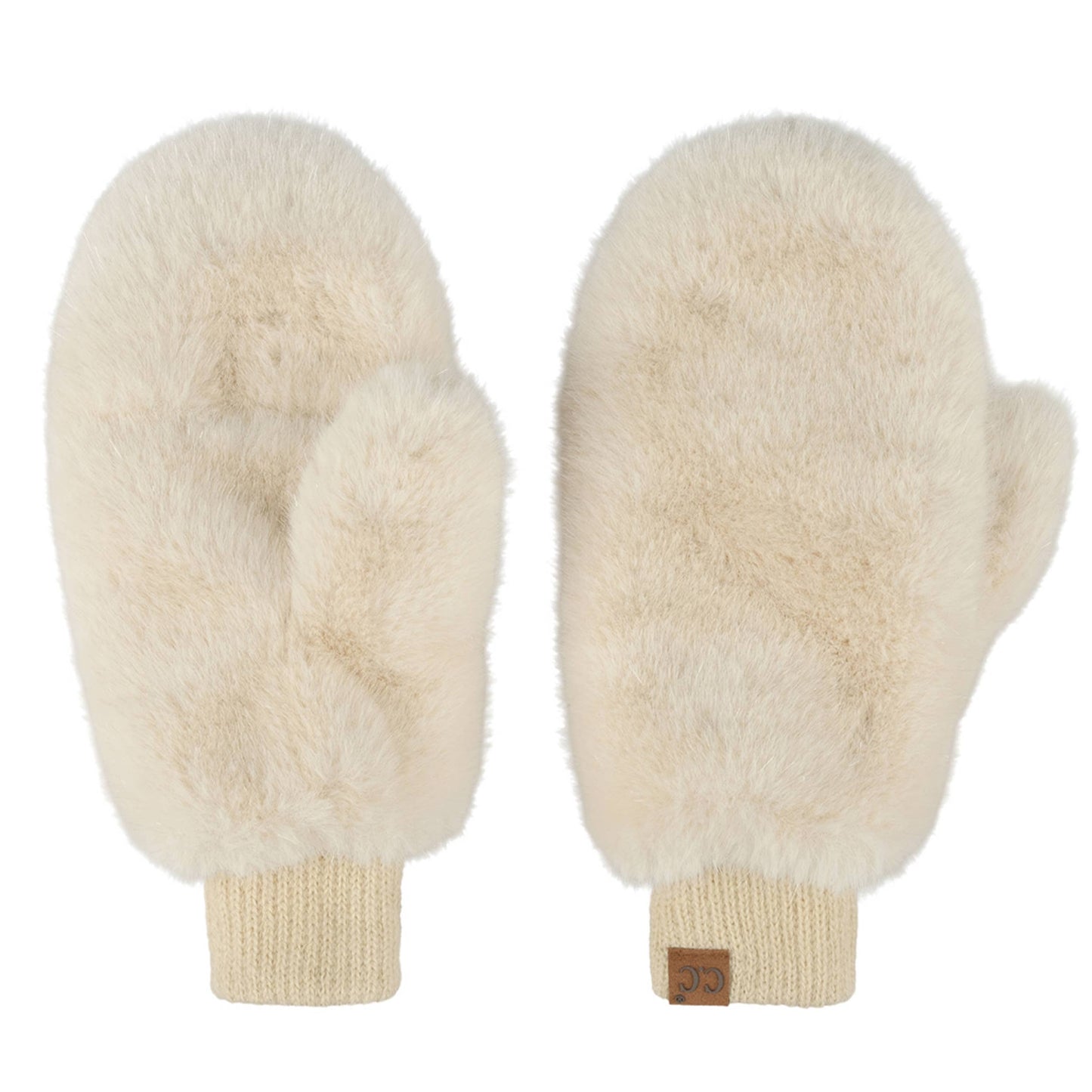 Convertible Fur Mittens