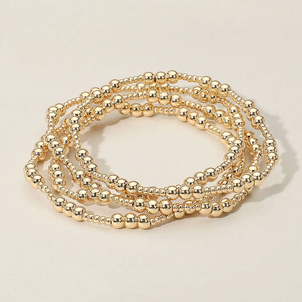 Beaded Stretch Layered Bracelets
