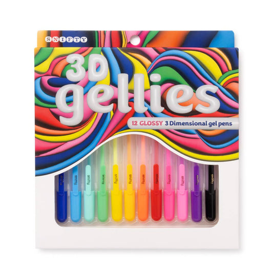 3D GELLIES- Colored Gel Pen Set