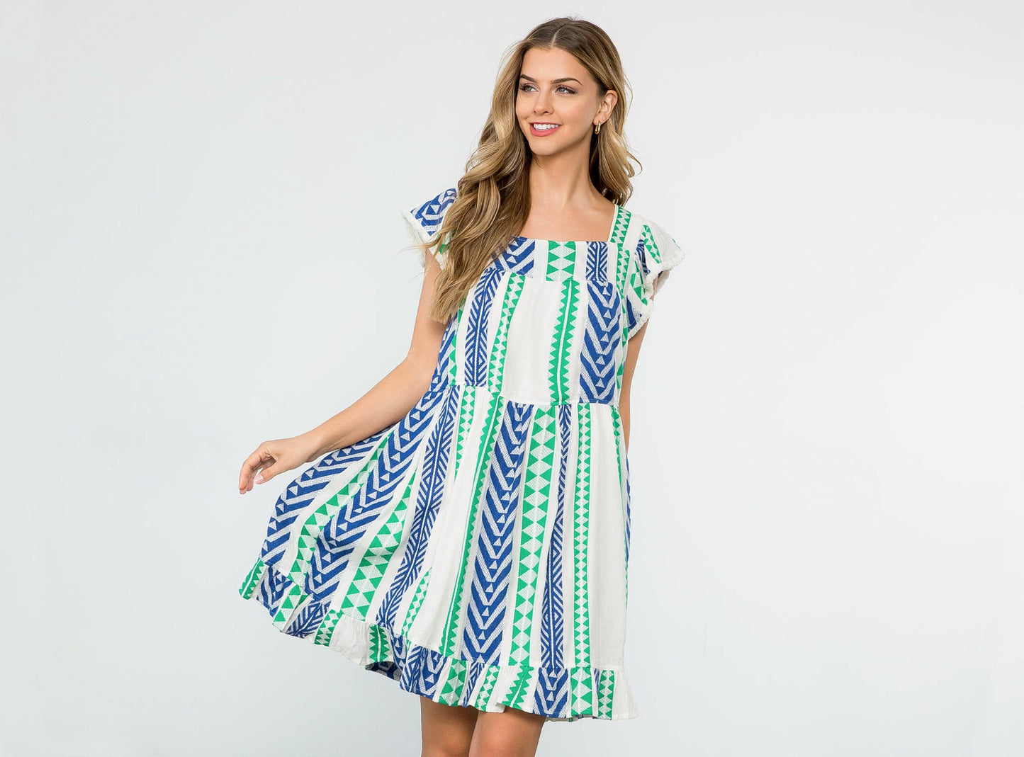 THML Pattern Knit Dress