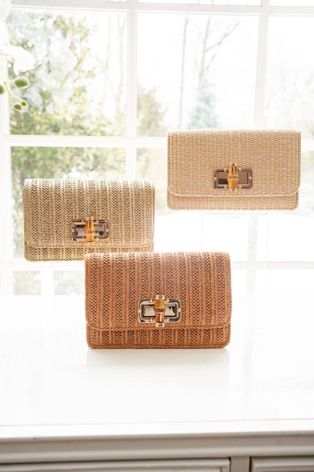 Chestnut Lilly Clutch