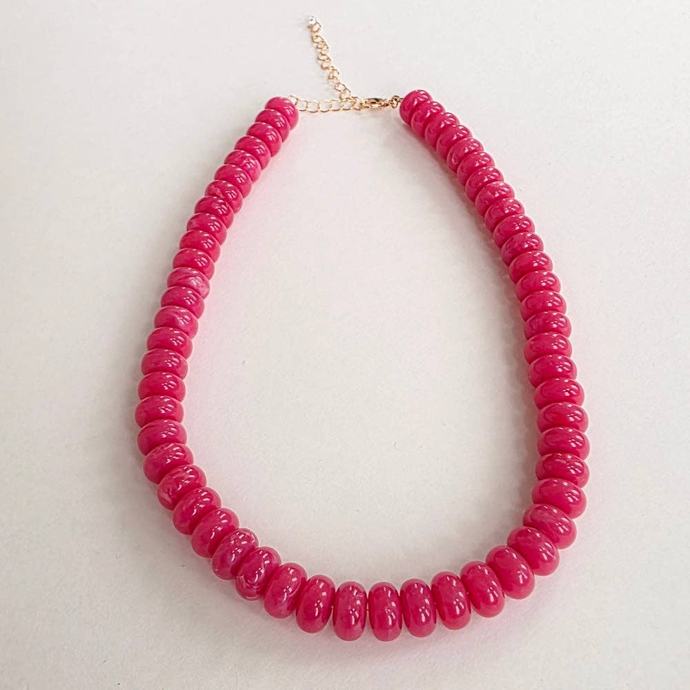 Donut Bead Necklace