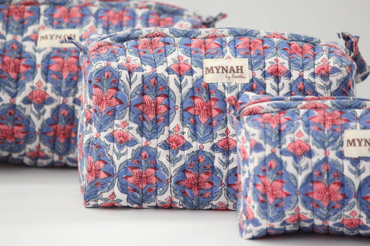Nantucket Quilted Travel Pouch