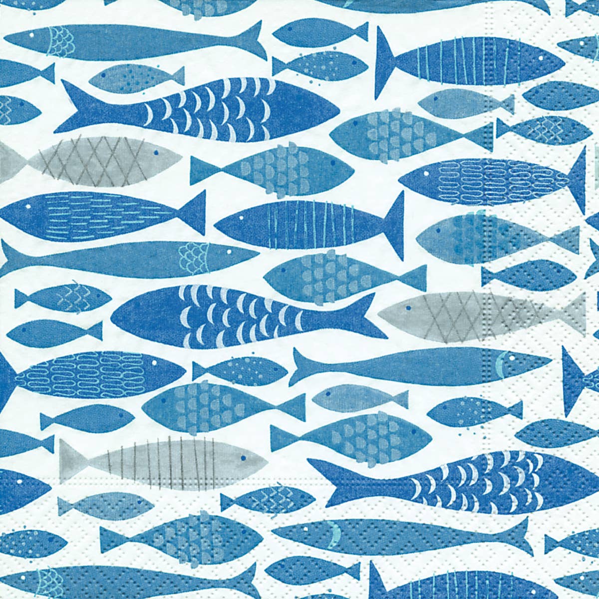 Fish Cocktail Napkins
