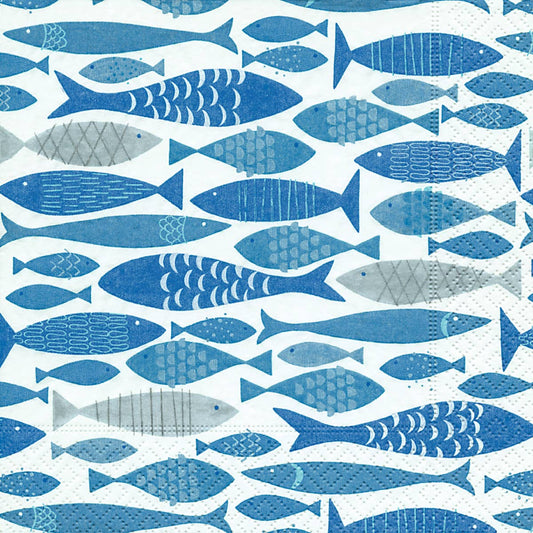 Fish Cocktail Napkins