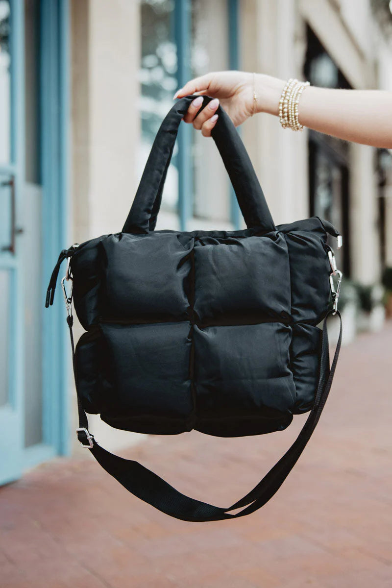 Mini Puffer Tote Bag