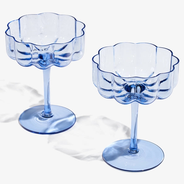 Flower Wave Glasses