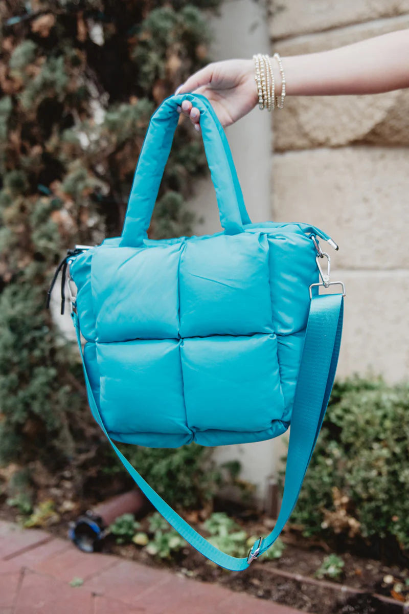 Mini Puffer Tote Bag