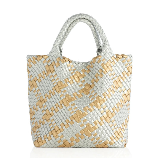 Blythe Plaid Mini Tote