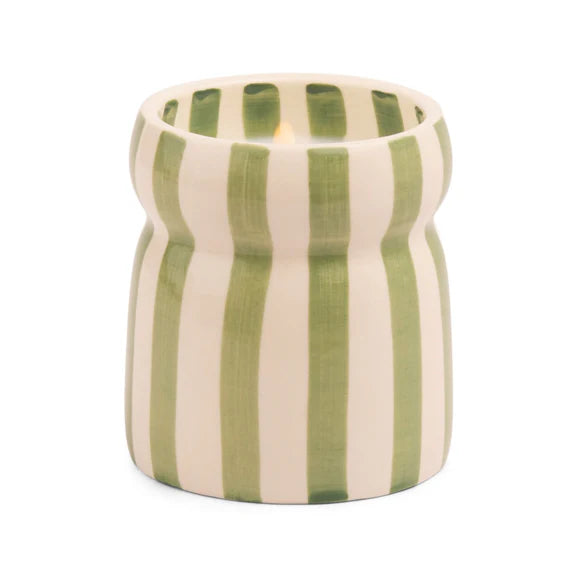 Cabana Stripe Candle
