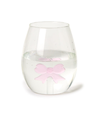 Bow Stemless Wine Glass