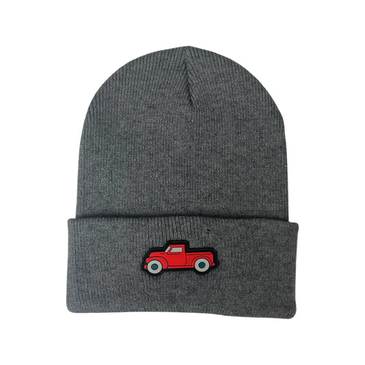Car Rubber Patch Beanie