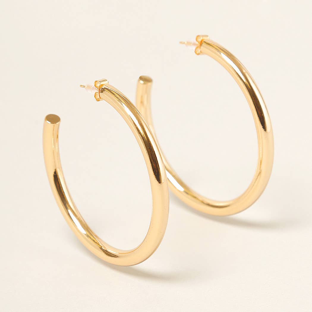 Gold Hoop Earrings